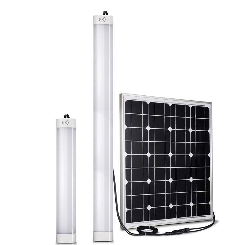 solar car port light