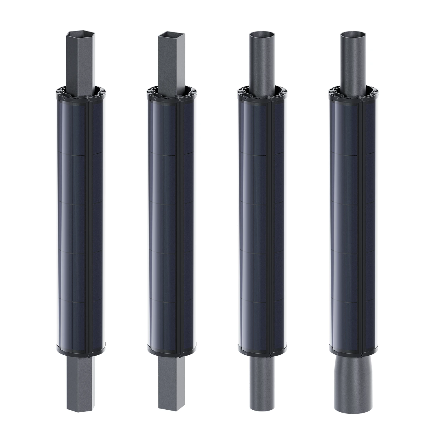 vertical solar tube