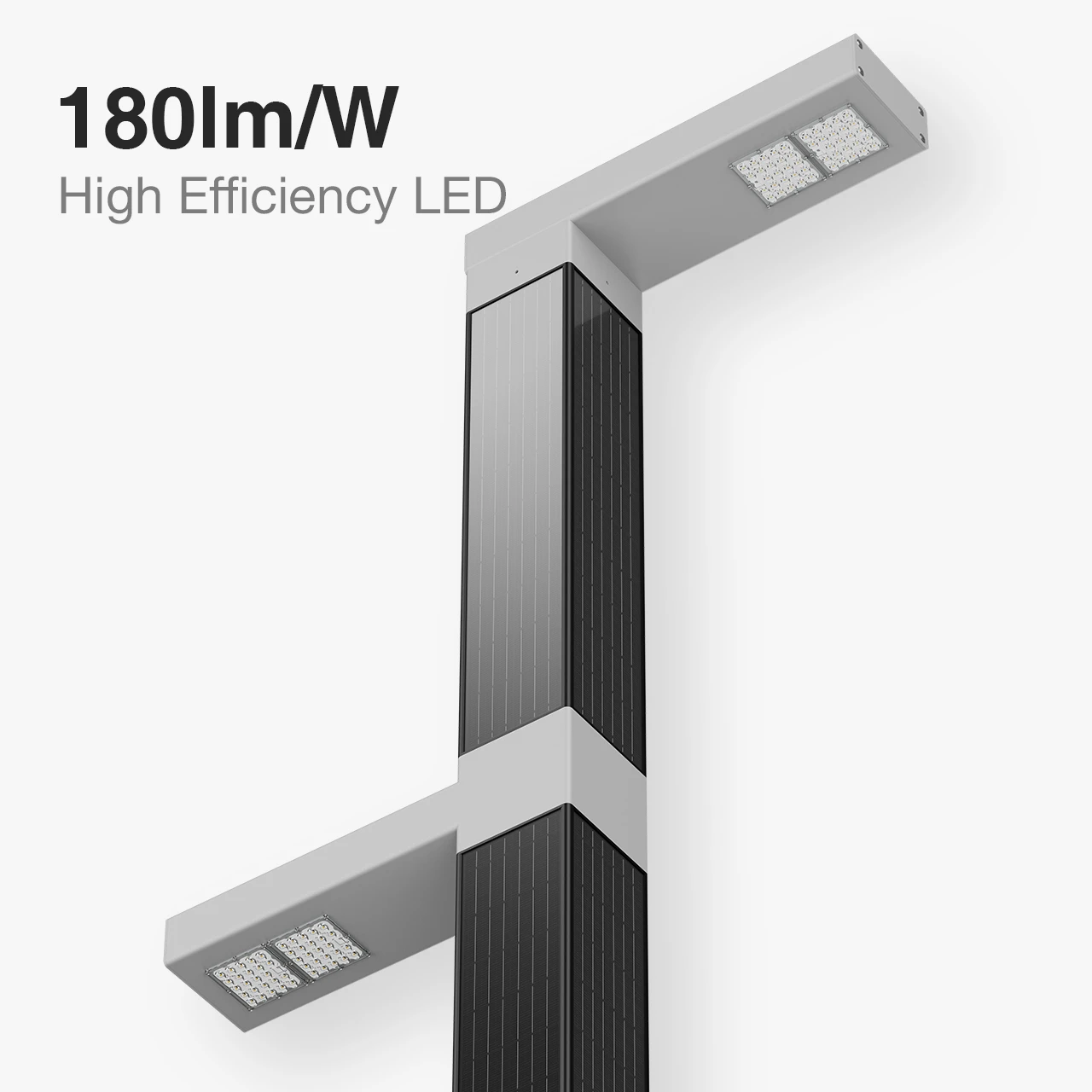 all in one solar street light pole for urban roads