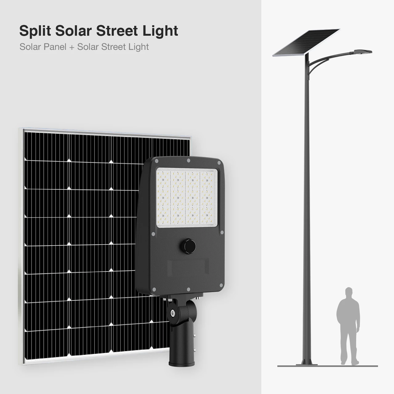 smart all in two solar street lighting system
