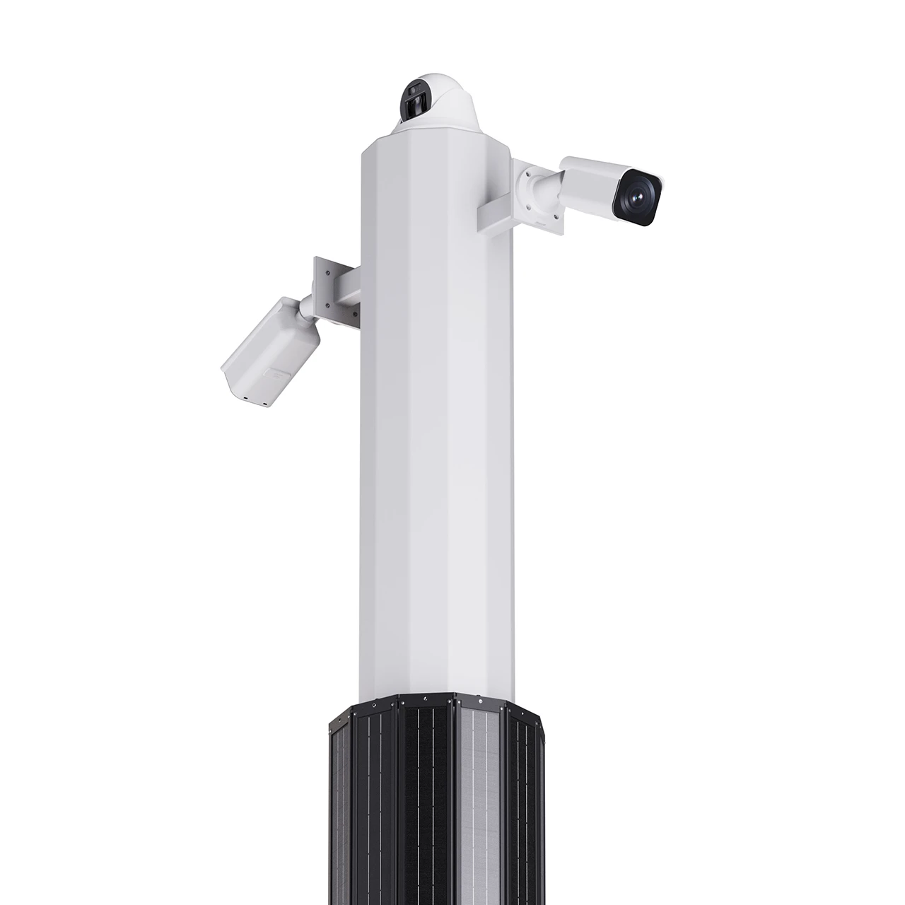 Adaptive Solar Surveillance Power Pole